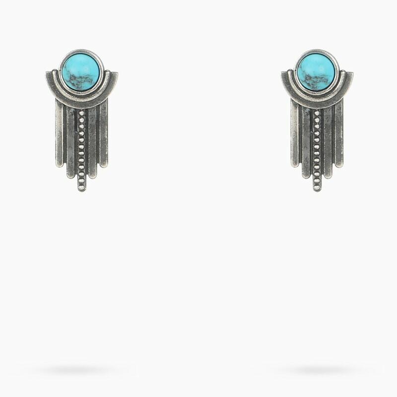 Nove25 Turquoise Sun and Rain earrings Cover