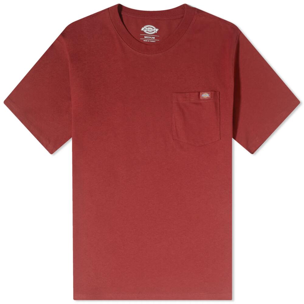 Dickies Men's Luray Pocket T-Shirt in Fired Brick Cover