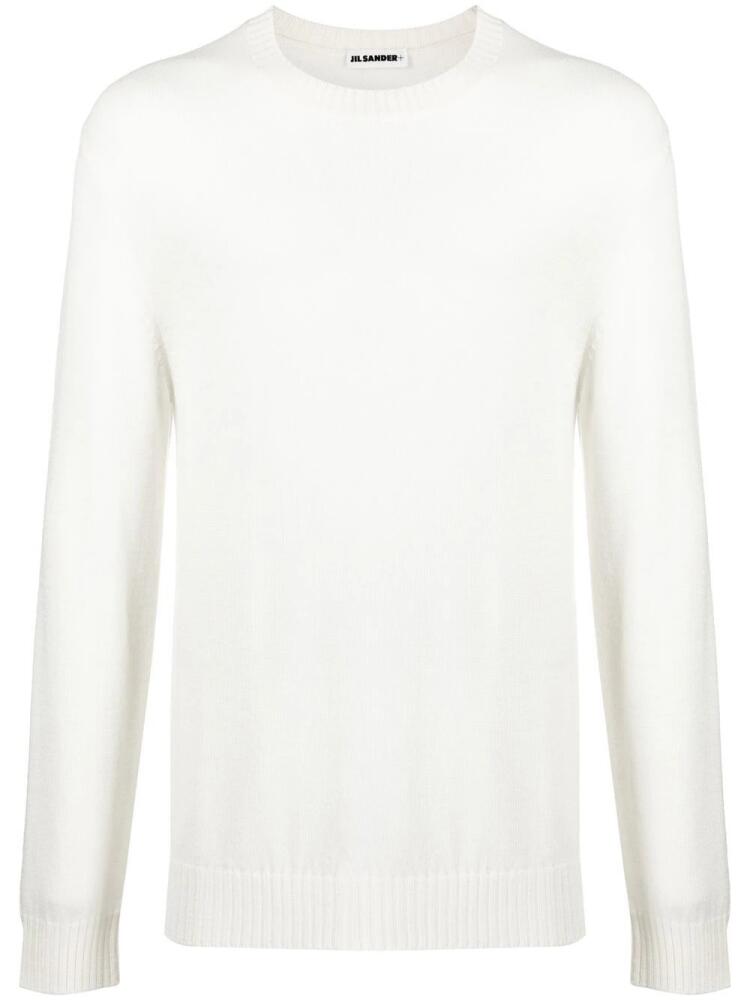 Jil Sander wool crew-neck jumper - Neutrals Cover