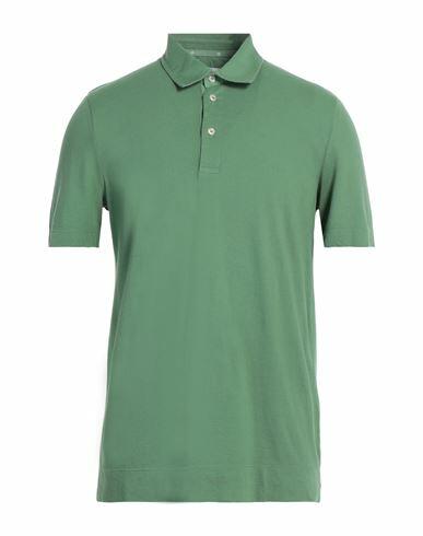 Ballantyne Man Polo shirt Green Cotton Cover