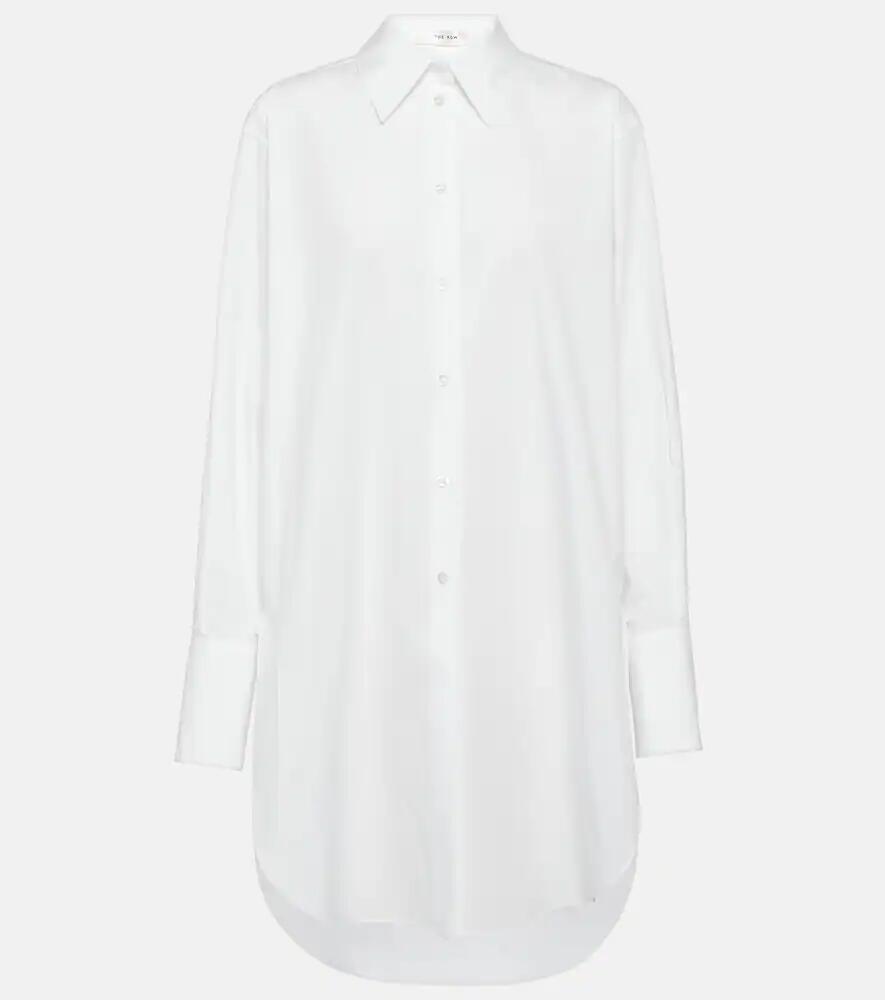 The Row Astrea oversized cotton poplin shirt Cover