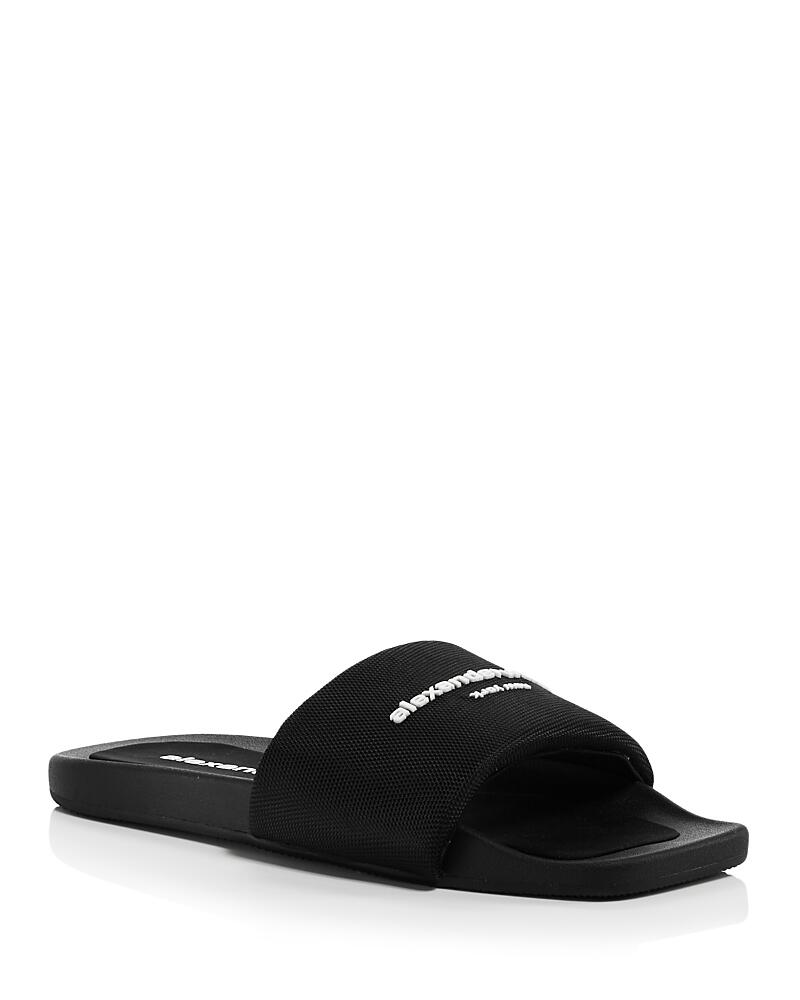 Alexander Wang Women's Logo Pool Slides Cover