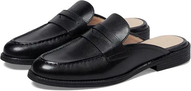 Cole Haan Stassi Penny Mule (Black Leather) Women's Flat Shoes Cover