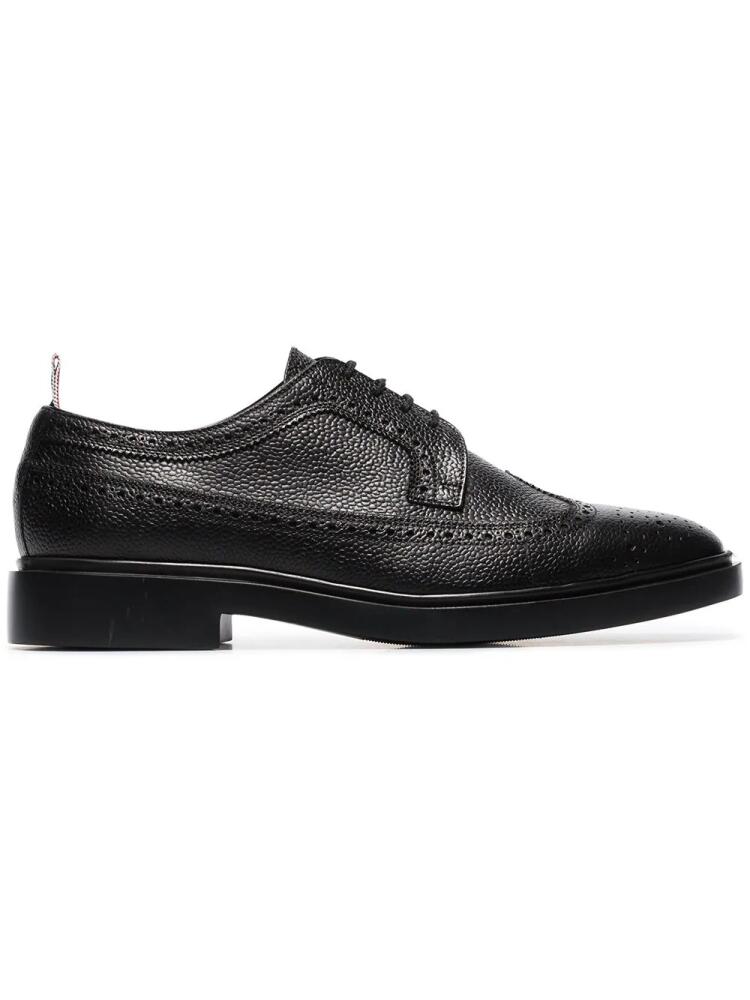 Thom Browne Longwing round-toe brogues - Black Cover