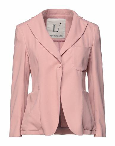 L' Autre Chose Woman Blazer Pink Acetate, Viscose Cover