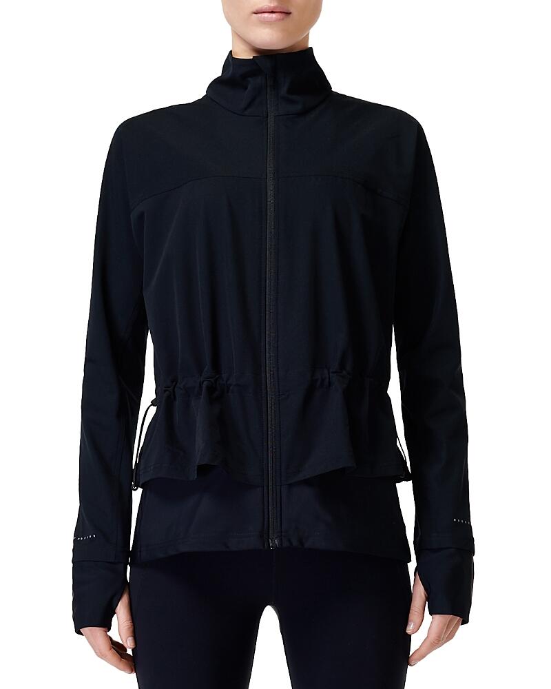 Fast Lane Peplum Running Jacket Cover