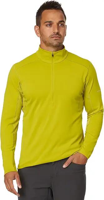 Arc'teryx Rho Hybrid 1/2 Zip (Lampyre) Men's Clothing Cover