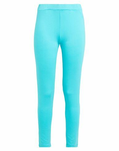 Twinset Woman Beach shorts and pants Turquoise Viscose, Elastane Cover