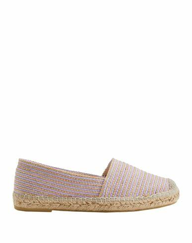 8 By Yoox Striped Espadrilles Woman Espadrilles Lilac Textile fibers Cover