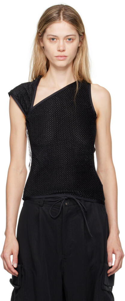 Y-3 Black Warp Tank Top Cover