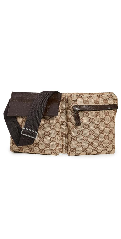 Shopbop Archive Gucci Belt Bag, Gg Canvas Brown Cover