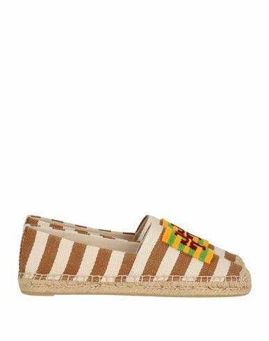 Tory Burch Woman Espadrilles Multicolored Leather Cover