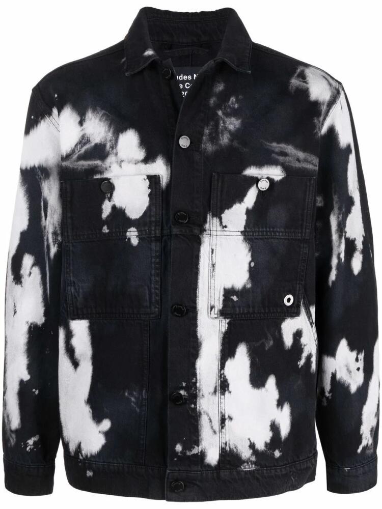 Etudes bleached denim jacket - Black Cover