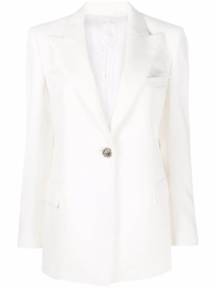 Philipp Plein embellished single-breasted blazer - White Cover