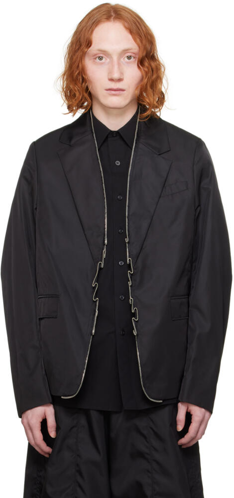 ADER error Black Elva Blazer Cover