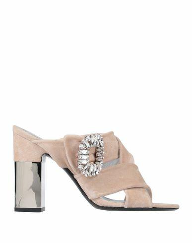 Roger Vivier Woman Sandals Blush Soft Leather Cover