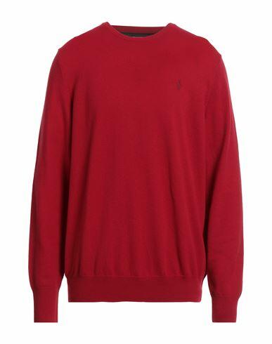 Polo Ralph Lauren Man Sweater Red Wool Cover