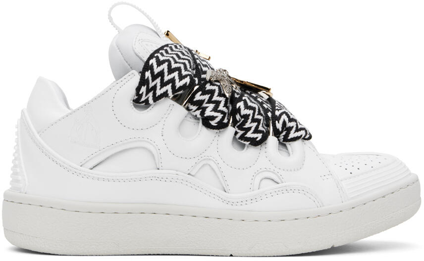 Lanvin White Future Edition Curb 3.0 Sneakers Cover