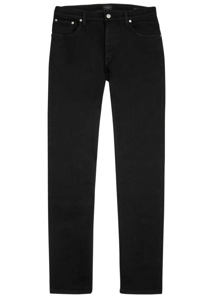 Citizens OF Humanity Bowery Black Slim-leg Jeans Cover