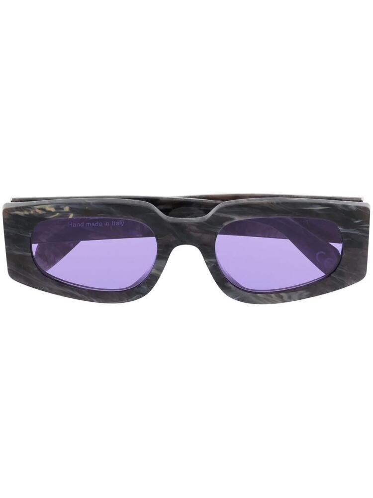 Retrosuperfuture square tinted sunglasses - Blue Cover