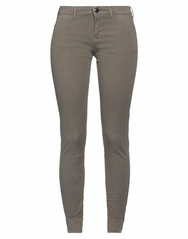 0/zero Construction Woman Pants Dove grey Cotton, Lyocell, Viscose, Elastane Cover