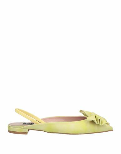 Islo Isabella Lorusso Woman Ballet flats Yellow Textile fibers Cover