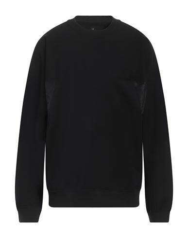 Y-3 Man Sweatshirt Black Organic cotton, Polyamide, Elastane, Recycled polyester Cover