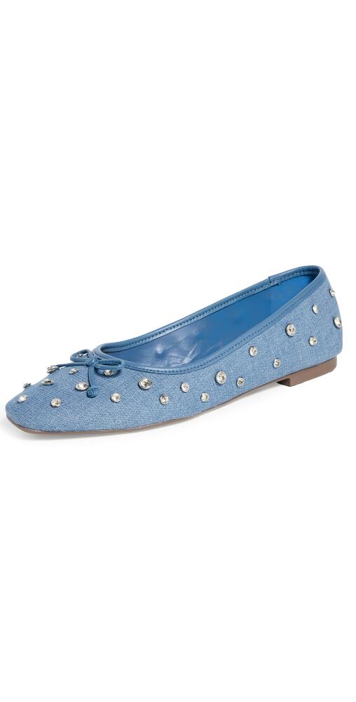 Schutz Arissa Ballet Flats Azul/Summer Jeans Cover