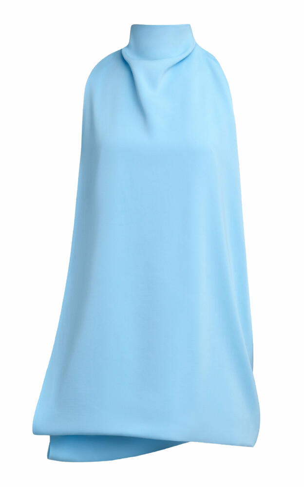 ALAA - Folded Stretch-Cady Sleeveless Top - Blue Cover