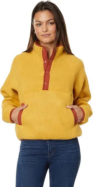 Toad&Co Campo Fleece Pullover (Acorn) Women's Clothing Cover