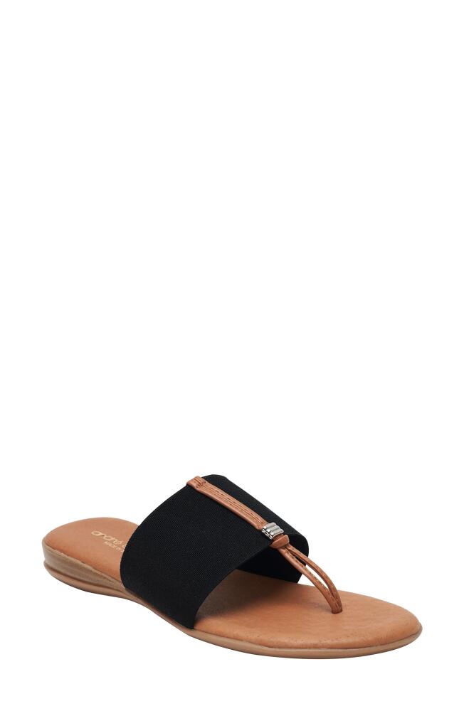 André Assous Nice Featherweights Slide Sandal in Black Cover