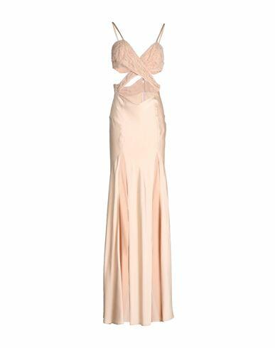 Amen Woman Maxi dress Blush Acetate, Viscose, Polyester Cover