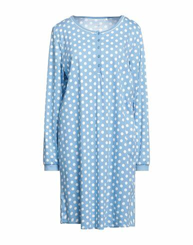 Calida Woman Sleepwear Azure Cotton Cover