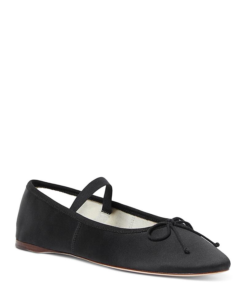 Loeffler Randall Women's Leonie Slip On Ankle Strap Flats Cover