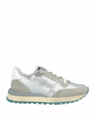 Hidnander Woman Sneakers Grey Leather Cover