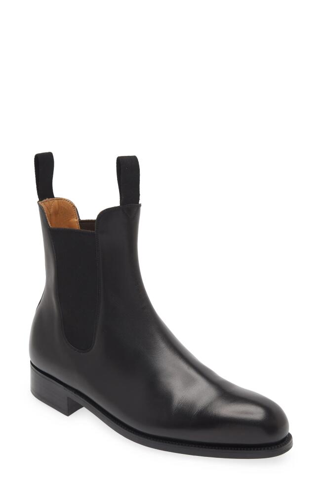 JM WESTON Chelsea Boot in Black Cover