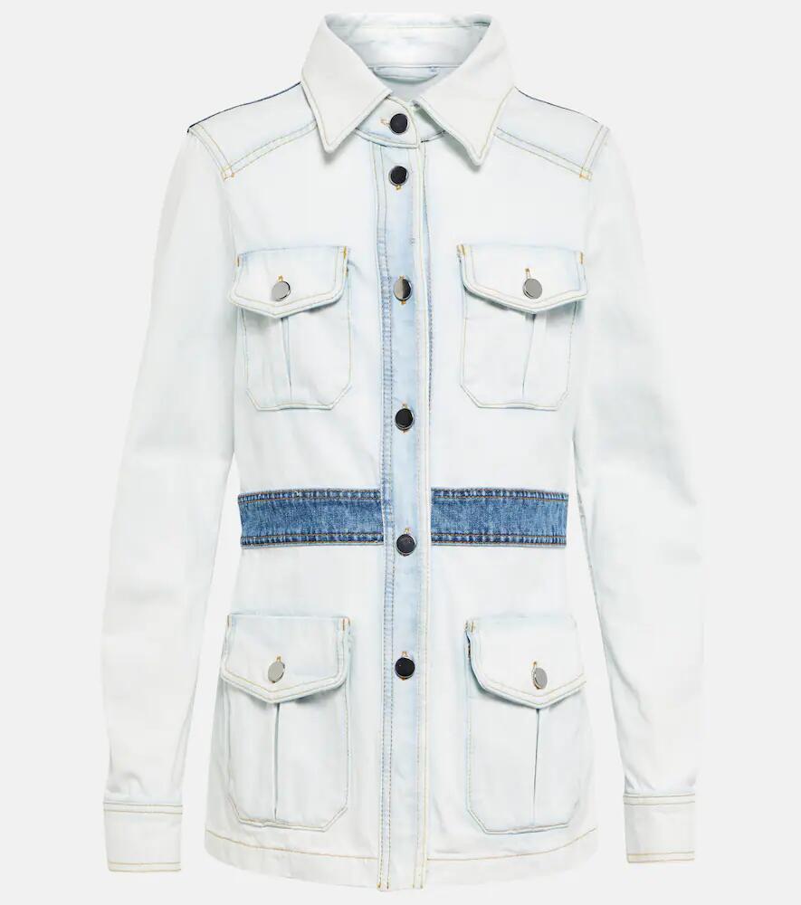 Dorothee Schumacher Denim Love patchwork denim jacket Cover