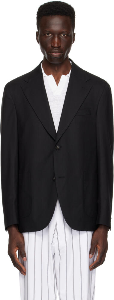 Officine Générale Black Kane Blazer Cover