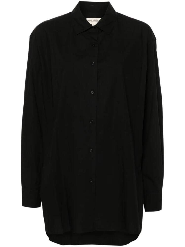 Nili Lotan Yorke shirt - Black Cover