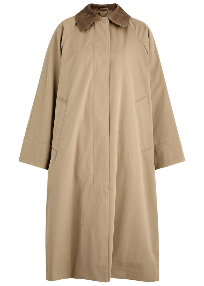 Skall Studio Gaby Padded Cotton Coat - Camel Cover