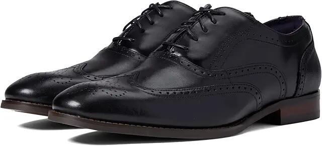 Stacy Adams Kaine Wing Tip Lace-Up Oxford (Black) Men's Shoes Cover