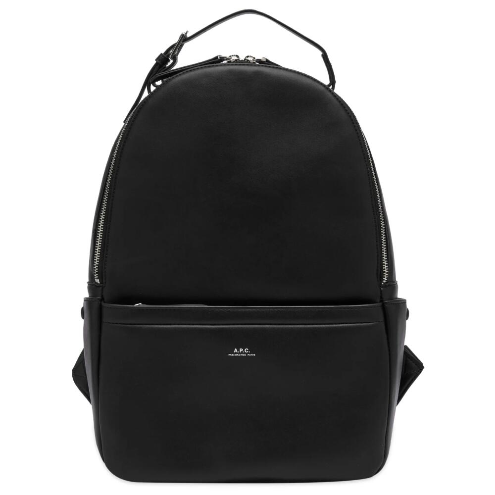 A.P.C. Men's Nino Backpack in Black Cover