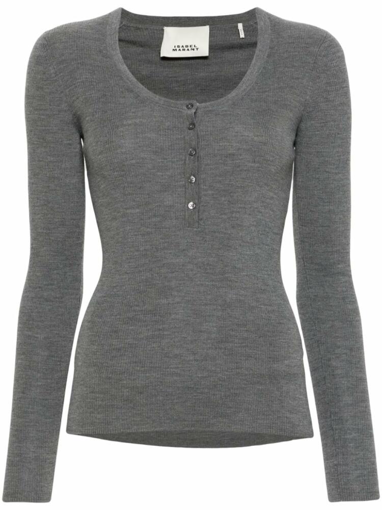 ISABEL MARANT Estine sweater - Grey Cover