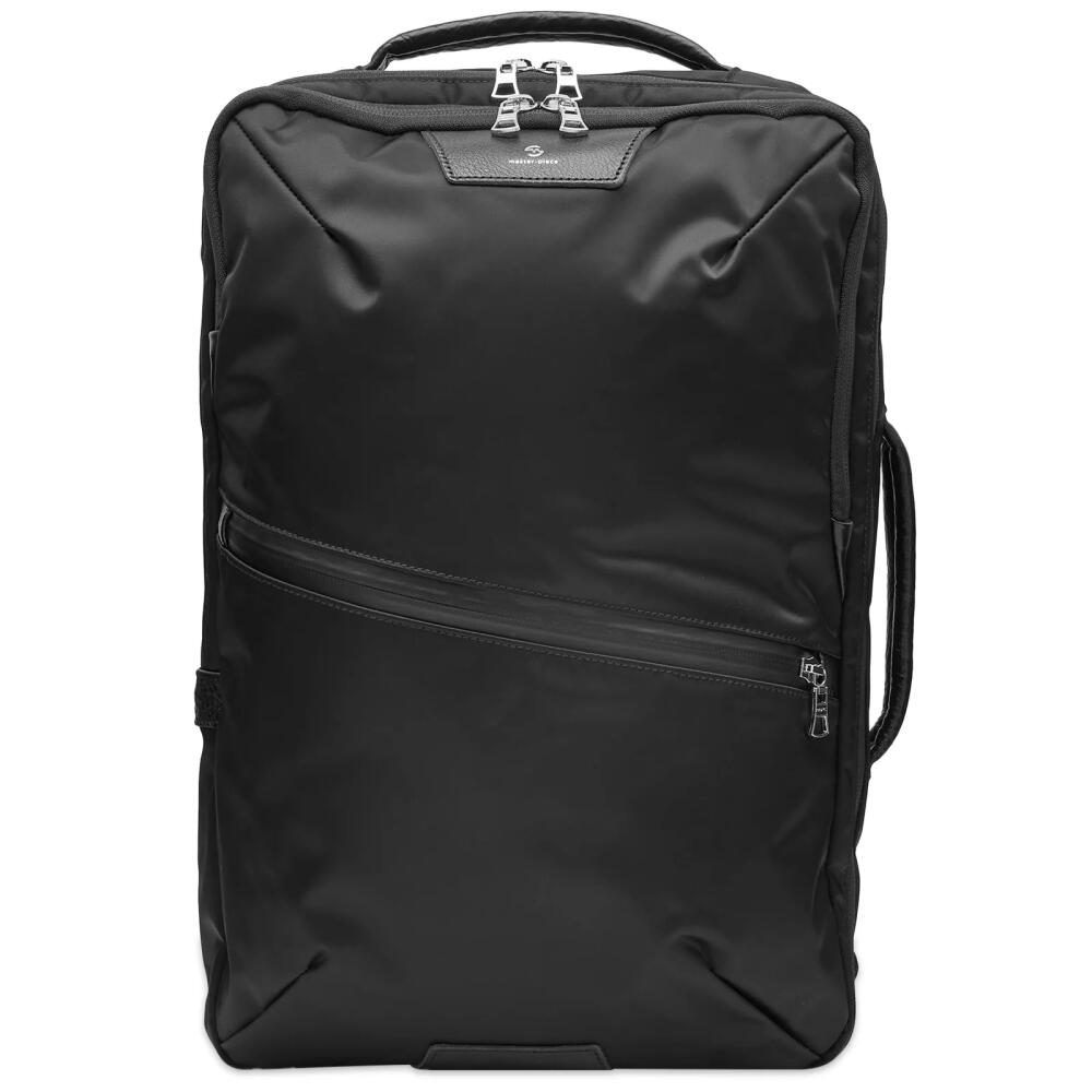 Master-Piece Progress 2-Way Backpack in Black Cover