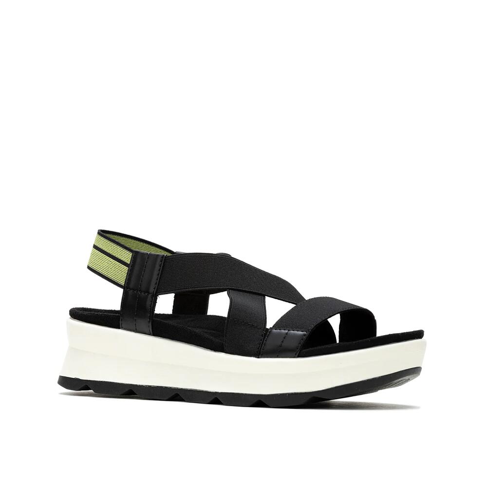 Hush Puppies Andi Stretch Platform Sandal | Women's | Black Cover