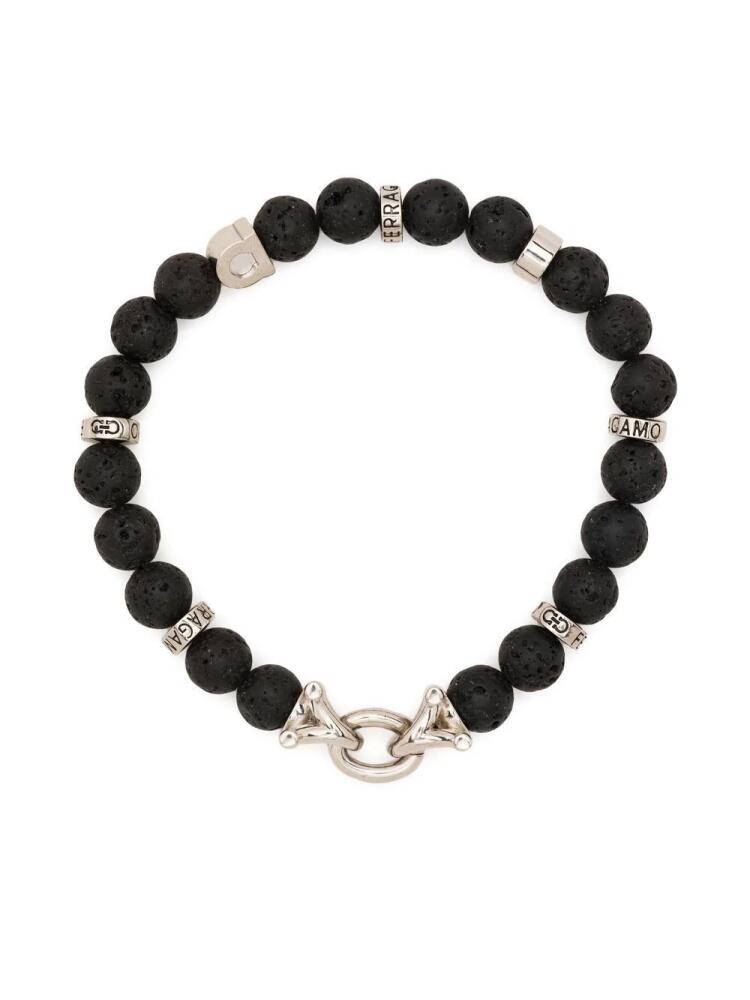 Ferragamo stone beaded bracelet - Black Cover