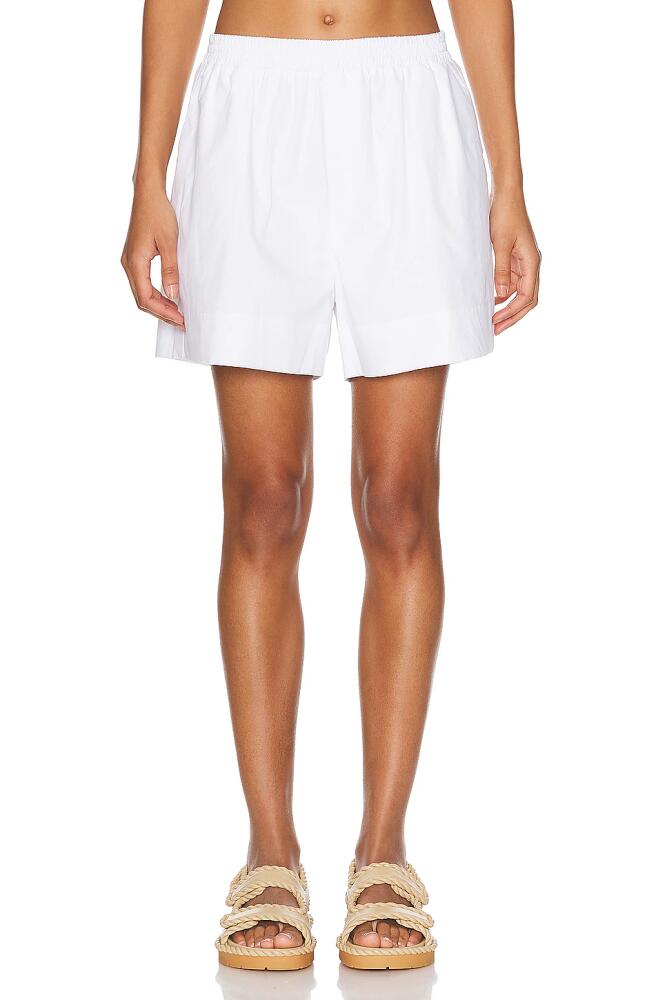 AEXAE Shorts in White Cover