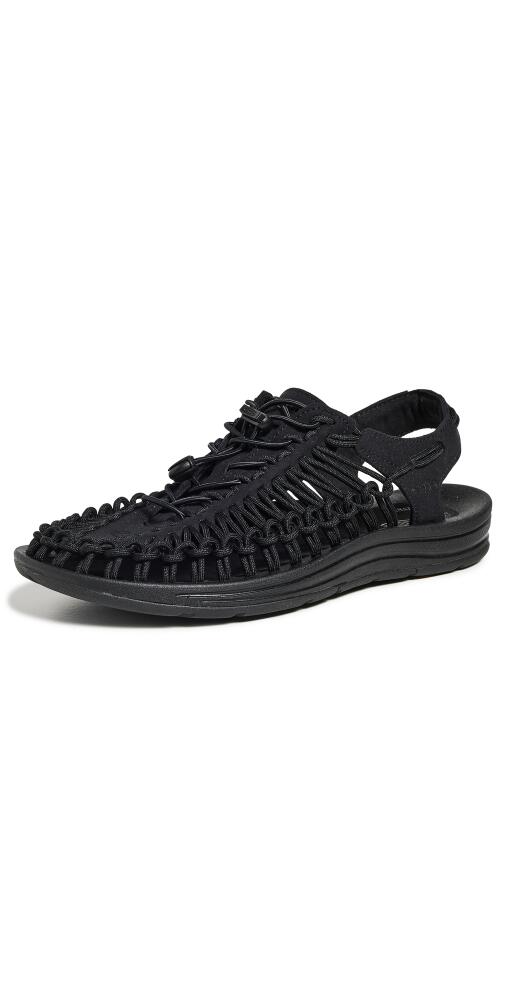 KEEN Uneek Sandals Black / Black Cover