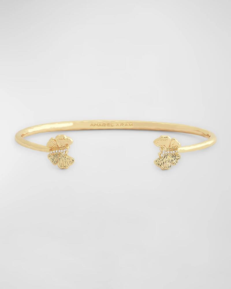 Anabel Aram Jewelry Butterfly Gold Bangle Cover