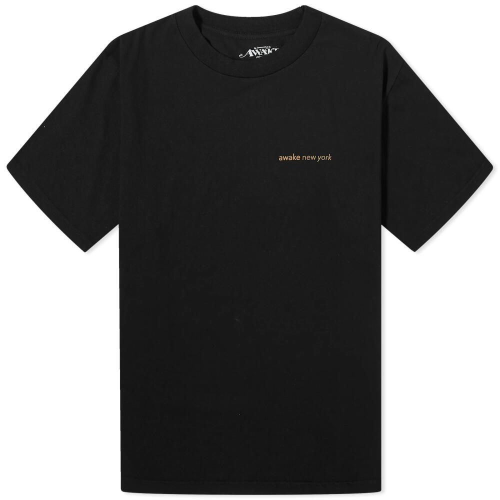 Awake NY Men's City T-Shirt in Black Cover